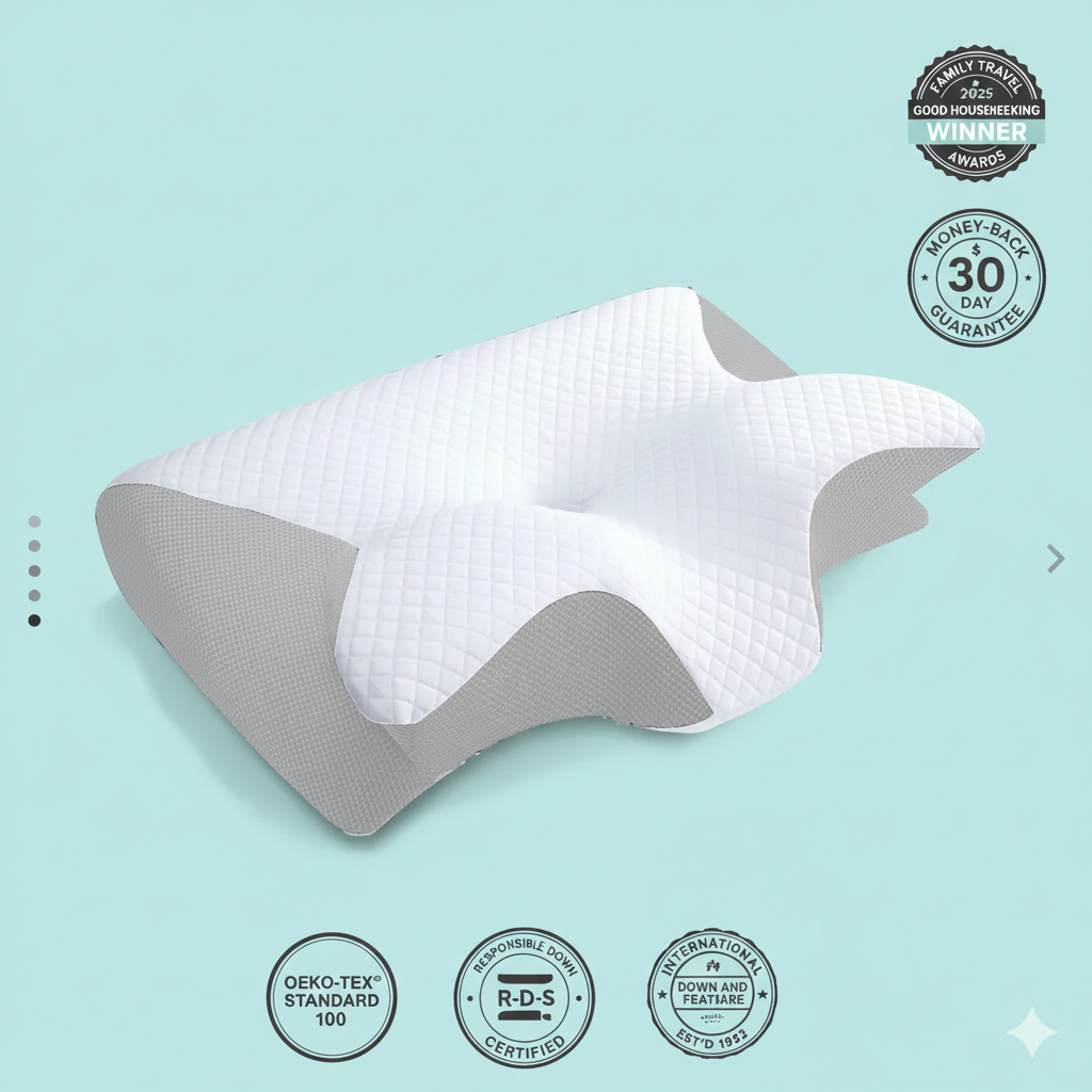 ContourEase Memory Pillow