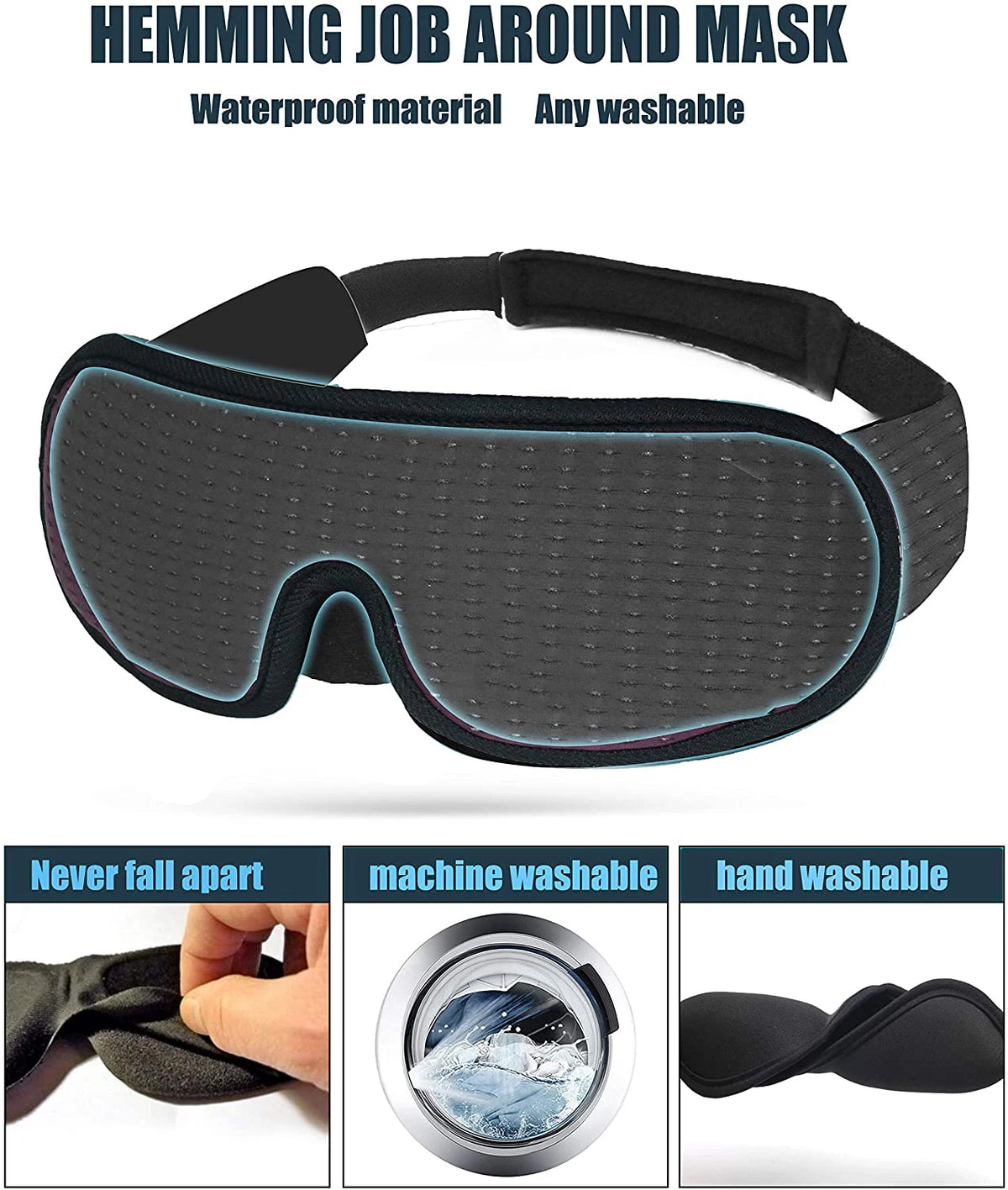 UltraBlack Sleep Mask