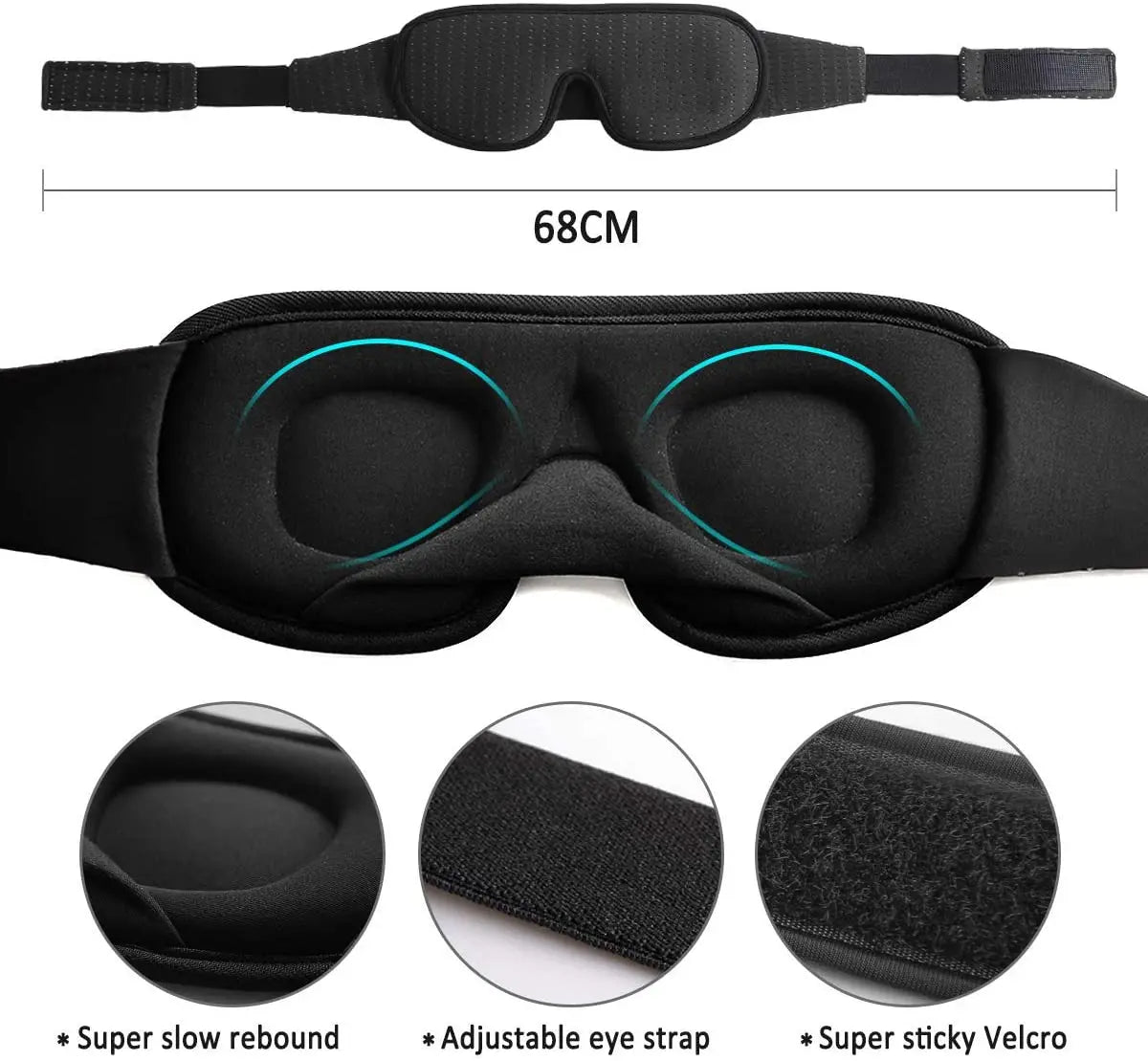 UltraBlack Sleep Mask