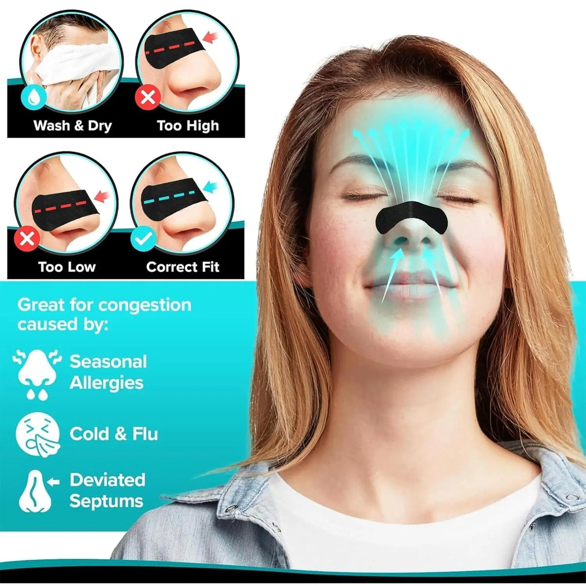 Anti-Snore Nose Strips